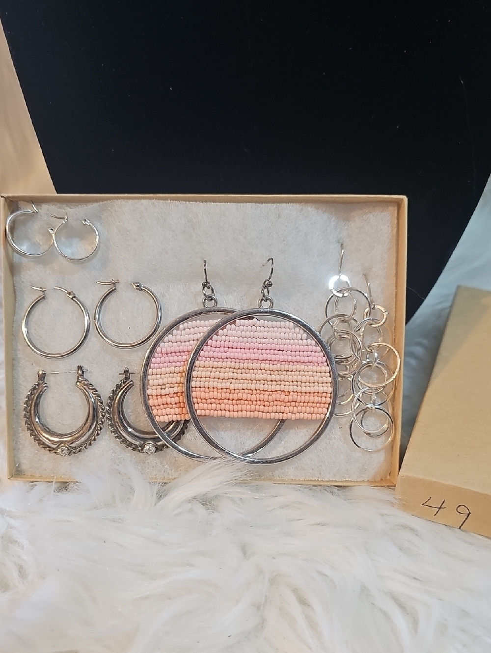 Lot of 5 Pr Earrings- Unbranded #49